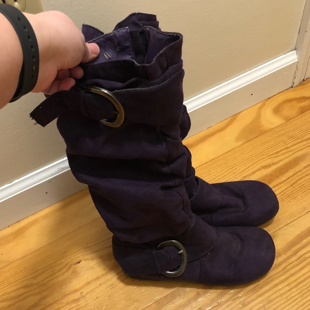 Charlotte Russe buckle boot
